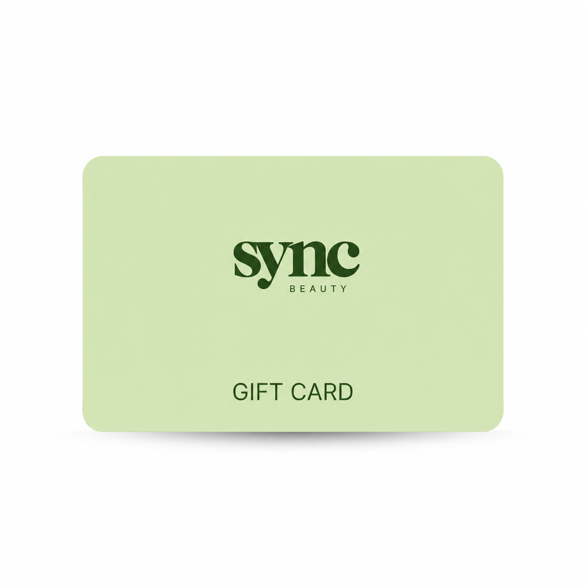 SYNC Beauty digital gift card